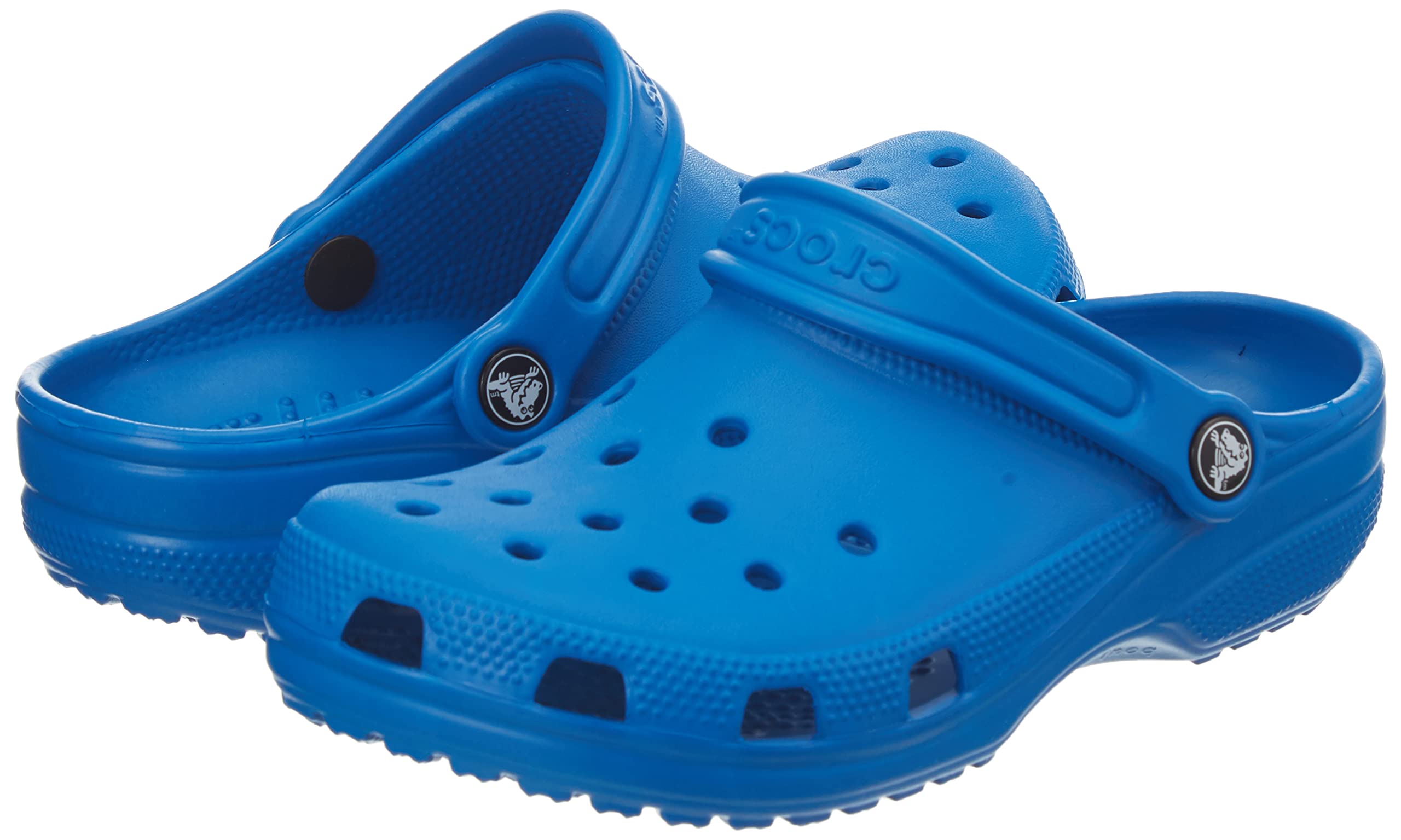 Crocs Kids' Classic Clog , Bright Cobalt/Bright Cobalt, 11 Little Kid