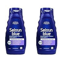 Selsun Blue Shampoo Naturals Dandruff 2-In-1 Strength 11 Ounce (325ml) (2 Pack)