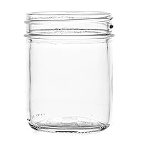 Hospitality Consumer HG0008-012 Cocktail Jar 8 oz. (Pack of 12), Clear