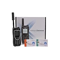 Iridium 9575 Extreme Satellite Phone with Prepaid and Postpaid SIM Cards