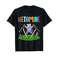 Ketamine Skiing Jumping Bear T-Shirt