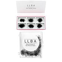 LLBA Promade & Mix Fans | Handmade Volume Eyelashes | Multi Selections From 3D To 16D | C CC D DD L M Curl | Thickness 0.03~0.1 mm | 8-20mm Length | Long Lasting | Easy Application