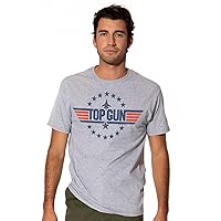 Top Gun Star Logo Shirts for Men, Short Sleeve T Shirt, Officially Licensed