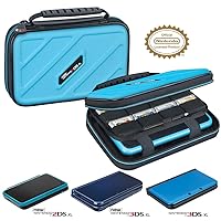 Game Traveler Nintendo 3DS XL or 2DS Case - Compatible with Nintendo 3DS, 3DS XL, 2DS, 2DS XL, New 3DS, 3DSi, 3DSi XL - Includes Game Card Pouch - Licensed by Nintendo