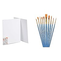 Mr. Pen- Canvas Panels and Paint Brushes