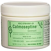 Calmoseptine Ointment - 2.5 Oz Jar Each (Pack of 3)