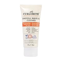 CURLSMITH - Essential Moisture Cleanser, Gentle Nourishing Shampoo for Wavy, Curly and Coily Hair, Vegan (88ml/2oz) Trial or Travel Size