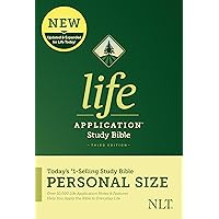 Tyndale NLT Life Application Study Bible, Third Edition, Personal Size (Hardcover) – New Living Translation Bible, Personal Sized Study Bible to Carry with you Every Day Tyndale NLT Life Application Study Bible, Third Edition, Personal Size (Hardcover) – New Living Translation Bible, Personal Sized Study Bible to Carry with you Every Day Hardcover