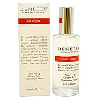 Demeter Cologne Spray for Women, Black Ginger, 4 Ounce