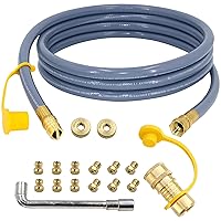 5249 Propane to Natural Gas Conversion Kit, Compatible with black-stone 28