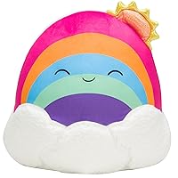 Original 14-Inch Sunshine Rainbow with Clouds - Large Ultrasoft Official Jazwares Plush