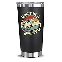 NewEleven Fathers Day Gift For Dad From Daughter Son - Fishing Gifts For Men, Dad, Fathers Day Cup Gift For Fisherman, Father - Birthday Gifts For Dad, Men, Husband - 20 Oz Tumbler