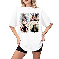 DuminApparel 90’s Mom Vibe Shirt, Trendy Funny Mom T-Shirt, Retro Mother Shirts, Cool Mom Gifts Multi