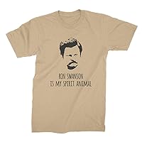 Ron Swanson is My Spirit Animal T-Shirt Ron Swanson Shirt