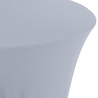 LA Linen Round Spandex Tablecloth 36