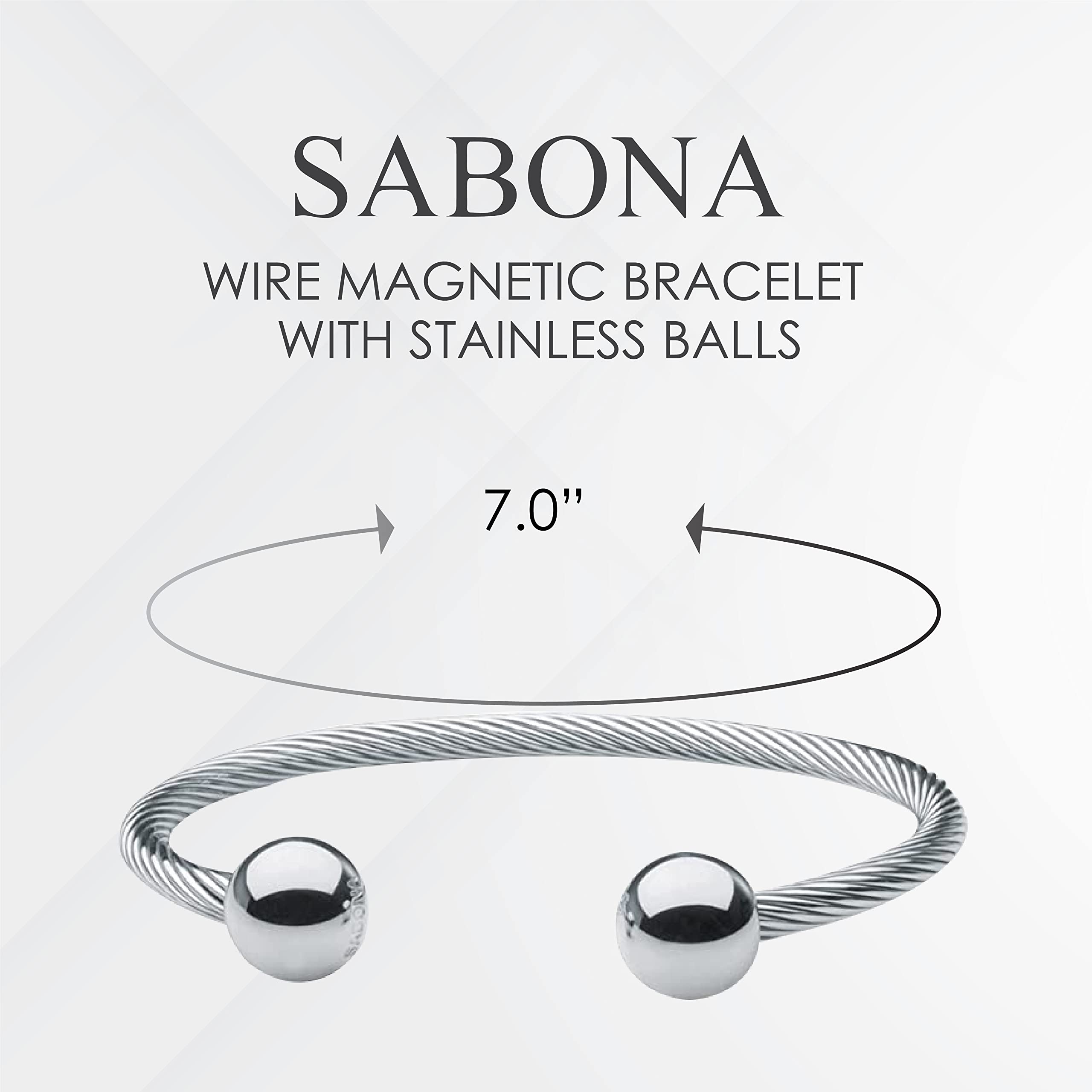 Sabona Copper Bracelets, Stainless Steel Magnetic Bracelets, Titanium  Bracelets, and Tungsten Carbide Magnetic Bracelets