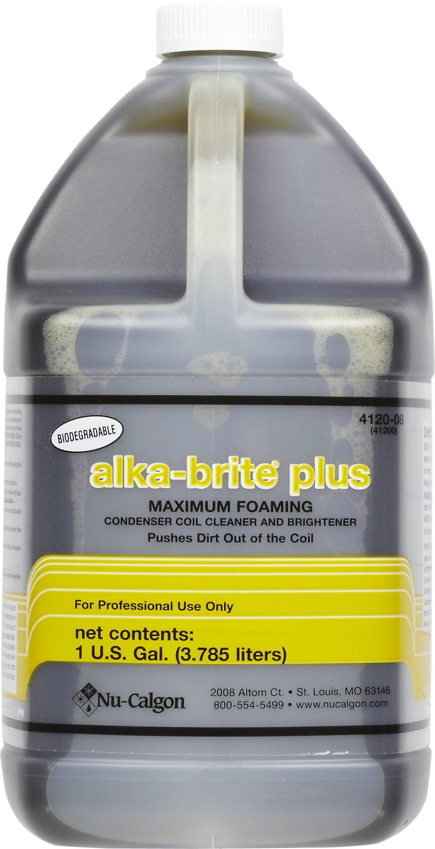 Nu-Calgon 412008 Alka Brite Plus, 1-Gallon