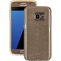 Products CandyShell Phone Case for Samsung Galaxy S7 - Retail Packaging - Gold Glitter/Clear