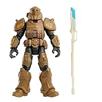 Mattel Disney and Pixar Lightyear Zap Commander Marquam Action Figure, 12 Points of Articulation & Accessory, 5-in Scale