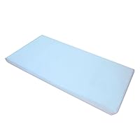 American Baby Company 100% Natural Cotton Percale Fitted Day Care Mat Sheet, Blue, Soft Breathable, for Boys and Girls, 24x48x4 Inch (Pack of 1)
