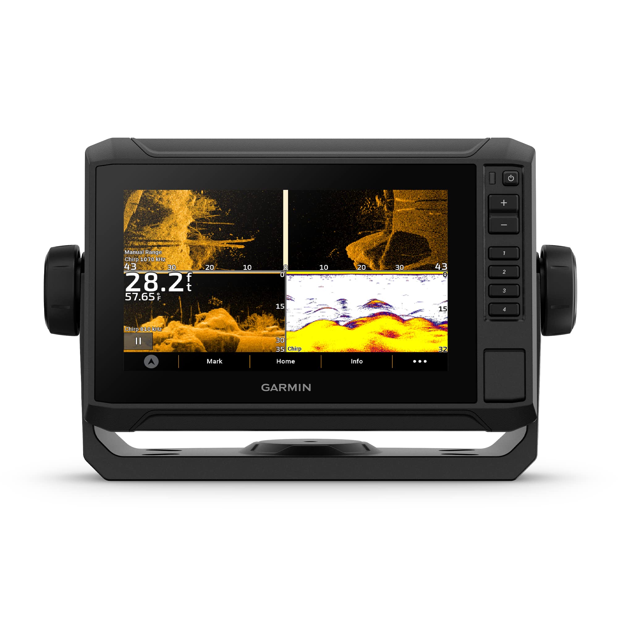 Garmin ECHOMAP UHD2 74sv with GT54 Transducer, 7” Touchscreen Chartplotter, Garmin Navionics+ U.S. Coastal