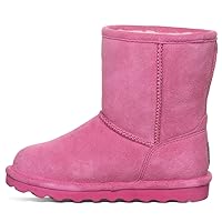BEARPAW Elle Youth Multiple Colors | Youth's Boot Classic Suede | Youth's Slip On Boot | Comfortable Winter Boot