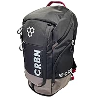 CRBN Pickleball Backpack - Pro Team Pickleball Bag - Padded Compartment with Space for 3 Paddles, Shoes & More