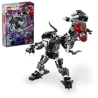 Marvel Venom Mech Armor vs. Miles Morales, Posable Action for Kids, Marvel Building Set with Minifigures, Travel Toy, Super Hero Battle Gift for Boys and Girls Aged 6 and Up, 76276