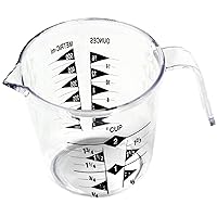 Select Plastic Measuring Cup, 2 Cup, Clear
