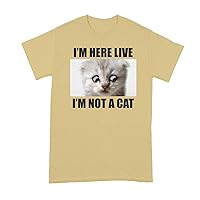 Im Here Live Im Not A Cat Shirt I'm Here Live I'm Not a Cat T-Shirt Cat Zoom Lawyer