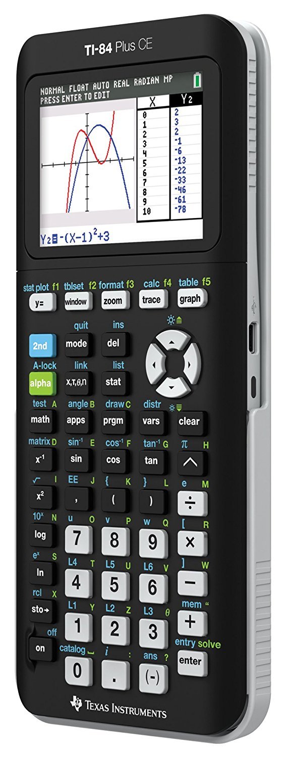 Texas Instruments TI-84 Plus Graphics Calculator Black 