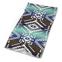 Southwestern Native Retro Navajo Pattern Unisex Neck Gaiter Face Cover Scarf Seamless Bandanas Face Mask for Cycling Hiking