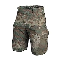WENKOMG1 Mens Tactical Shorts,11 Inch Knee Length Military Trunks Outdoor Fishing Hiking Ripstop Cargo Pants for Men