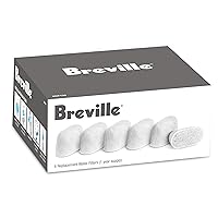 Breville Charcoal Filters, 6 pack, for use with the Breville Barista Pro (BES878), Breville Barista Express (BES870), and Breville Infuser (BES840) Espresso Machines