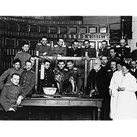 Ivan Petrovich Pavlov N(1849-1936) Russian Physiologist Pavlov (Center With Beard) With Assistants And Students At The Imperial Military Academy Of Medicine St Petersburg 1912-14 Prior To A Demonstrat