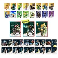 amiinfc 40pcs Mini Size NFC Cards Compatible with Zelda Tear of Kingdom and Breath of Wild