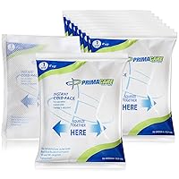 PrimaCare PCP-45 Disposable Instant Cold Therapy Ice Pack for Injuries, First Aid Ice Pack for Instant Pain Relief, 4