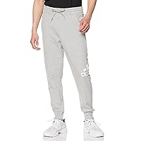 Adidas ECQ57 Men's Essentials French Terry Tapered Cuff Logo Pants