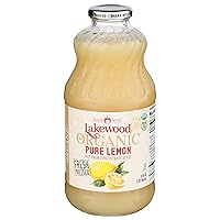 Lakewood Juice Pure Lemon Organic, 32 Oz