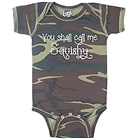 You Shall Call Me Squishy Funny Baby Boy Bodysuit Infant