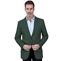 Men's Tweed Blazer Herringbone Classic Design Mens Wool Blend Jacket