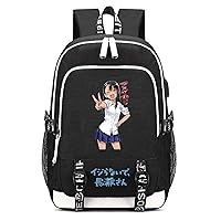 Anime Ijiranaide Nagatoro San Backpack Shoulder Bag Bookbag School Bag Daypack Color F1