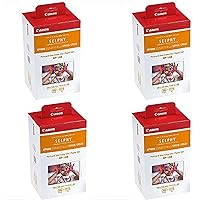 Canon 4 x RP-108 4x6 Paper/Ink, 108 Sheets for SELPHY CP820 CP910,CP1200 CP1300