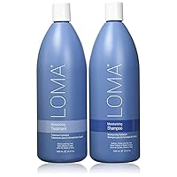 Loma Hair Care Moisturizing Shampoo & Treatment Duo