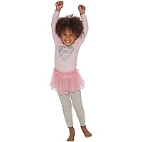 Intimo Little Girls' Supergirl Tutu Pajama Set