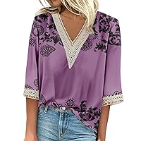 Plus Size Fashion for Women 2024 Trendy Basics Womens Clothing Womens Summer Tops 2024 All White Outfit for Women Spring Tops for Women 2024 Trendy Teacher Outfits for Women Purple M