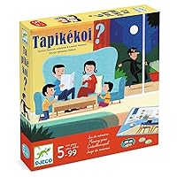 DJECO Tapokekoi Action Board Game, Red