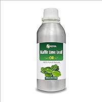 Kaffir Lime Leaf Oil (Citrus Hystrix) - Undiluted Uncut Essential Oil - Perfect for Aromatherapy - Therapeutic Grade - 500ML