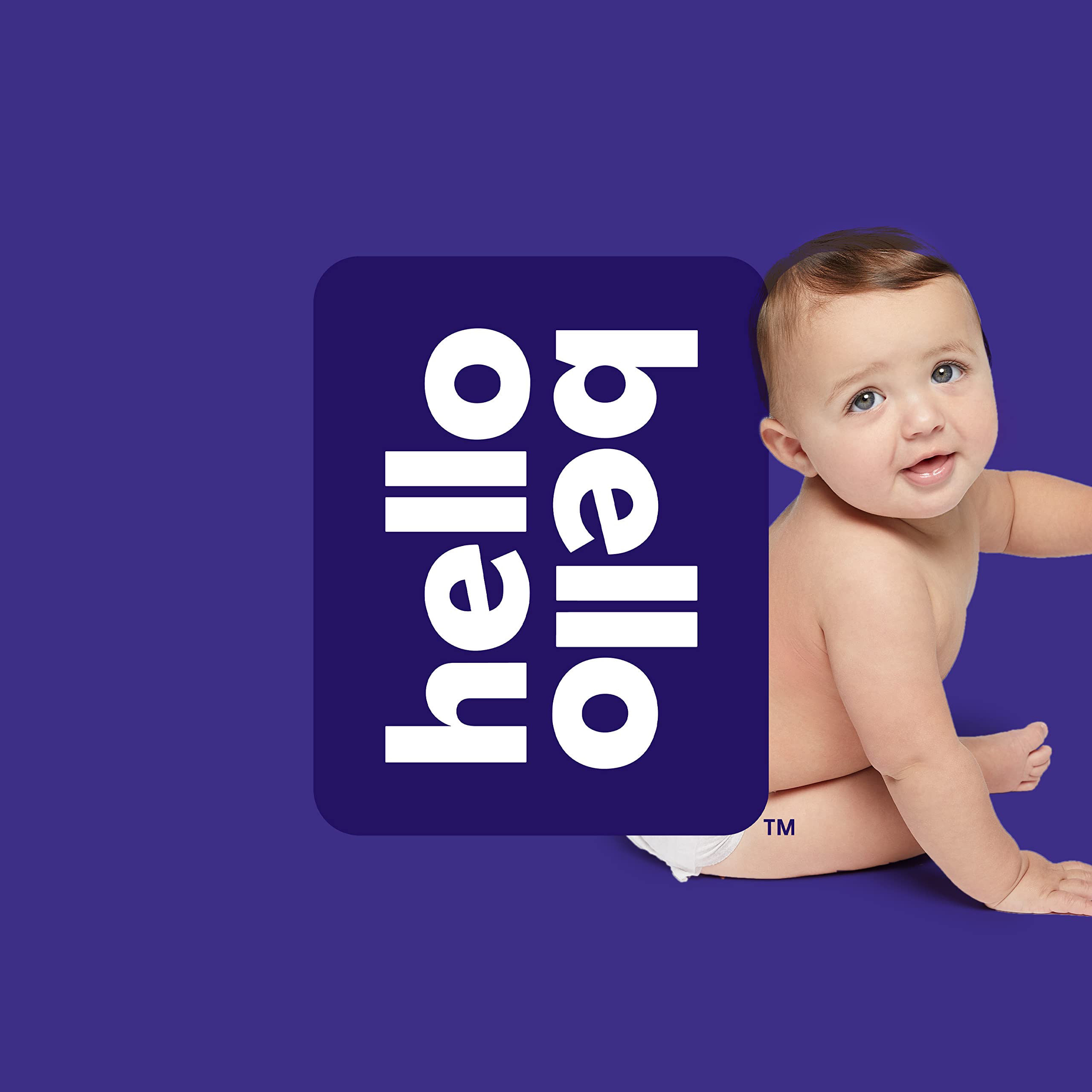 Hello Bello Premium Overnight Baby Diapers Size 5 I 18 Count of Ultra Absorbent and Super Soft, and Eco-Friendly Nighttime Disposable Diapers for Babies and Toddlers I Sleepy Sloths