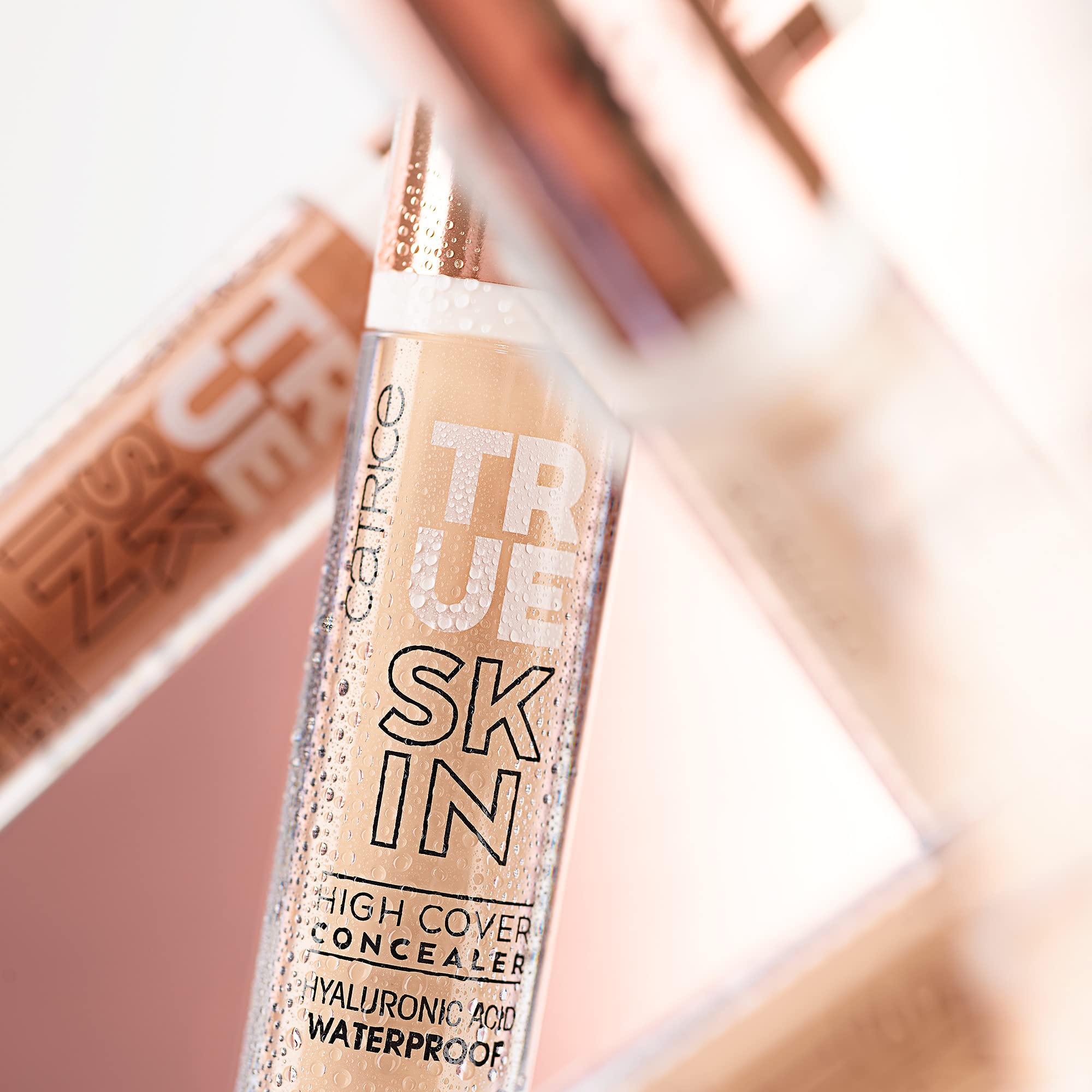 Catrice | True Skin High Cover Concealer | Waterproof & Lightweight for Soft Matte Look | Contains Hyaluronic Acid & Lasts Up to 18 Hours | Vegan, Cruelty Free, Gluten Free (015 | Warm Vanilla)